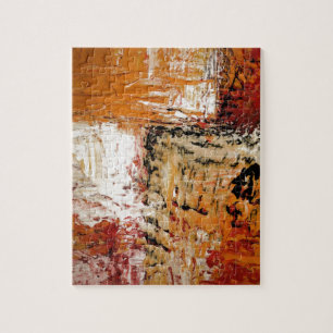Quebra-cabeça Abstrato Expressionista Pintura