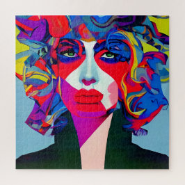 Quebra-cabeça Abstrato fêmea