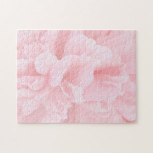 Quebra-cabeça Abstrato Floral Rosa
