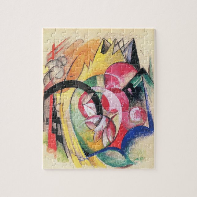 Quebra-cabeça Abstrato Forms (também conhecido por Colour Flower (Vertical)