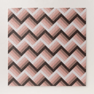 Quebra-cabeça Abstrato Modern 3D Stripe sem costura