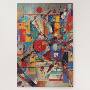 Quebra-cabeça Abstrato moderno