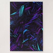 Abstrato Neon Duro a ser resolvido