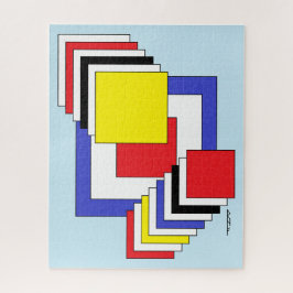 Quebra-cabeça Abstrato quadrados