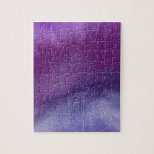 Quebra-cabeça Abstrato Roxo Mist (Vertical)