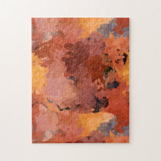 Quebra-cabeça Abstrato Terracotta Autumn Colunas