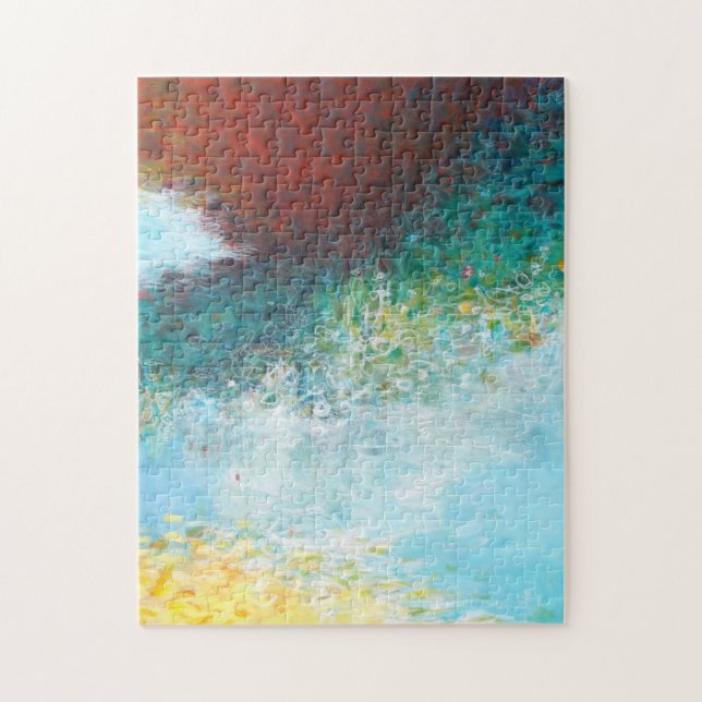 Quebra-cabeça Abstrato Triptych Parte 3 (Vertical)