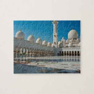Quebra-cabeça Abu Dhabi Sheik Zayed Grande Mesquita Muçulmano