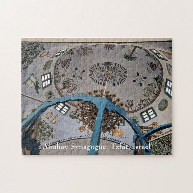 Quebra-cabeça Abuhav Synagogue - Tzgorda, Israel (Horizontal)