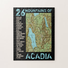 QUEBRA-CABEÇA ACADIA MAP