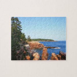 Quebra-cabeça Acadia Rocky Beach perto de Thunder Hole