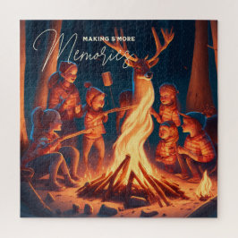 Quebra-cabeça Acampamento da arte | Fazer S'mores