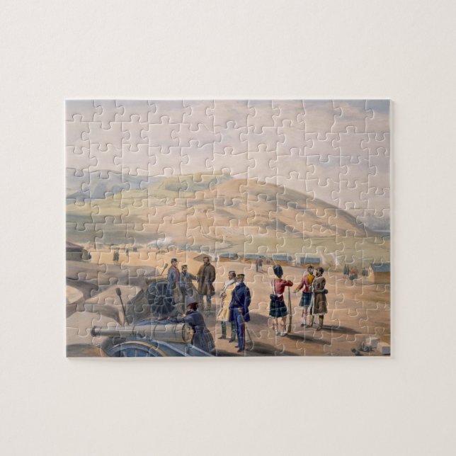 Quebra-cabeça Acampamento da brigada das montanhas, placa 'de (Horizontal)