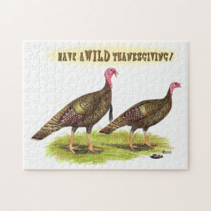 Quebra-cabeça Ação de Graças Wild Turkey