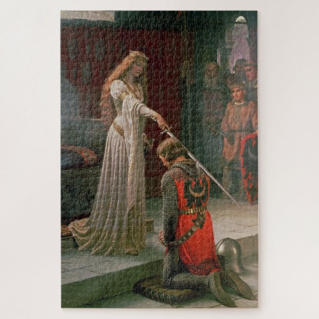 Quebra-cabeça Accolade (por Edmond Blair Leighton) (Vertical)