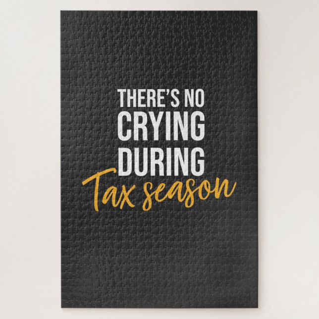 Quebra-cabeça Accountant In Tax Season (Vertical)