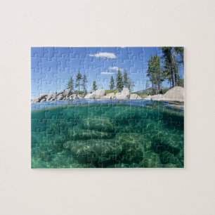 Quebra-cabeça Acima e abaixo de Lake Tahoe