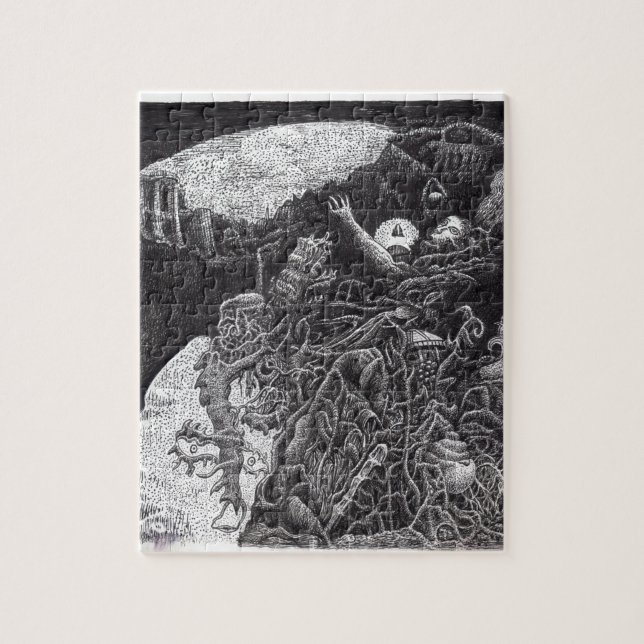 Quebra-cabeça Acima e Abaixo por Brian Benson (Vertical)