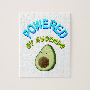 Quebra-cabeça Acionado Por Desenho De Cartoon Avocado