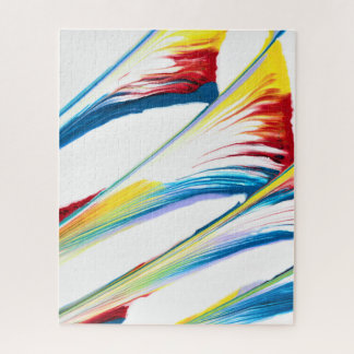 Quebra-cabeça Acompanhe 3 Faixas Abstratas Selvagens Quebra-cabe