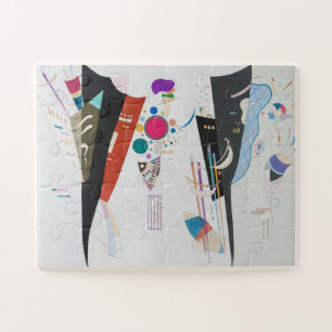 Quebra-cabeça Acordo Recíproco, Kandinsky Arte Abstrata