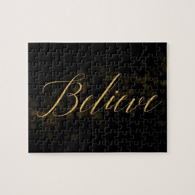 Quebra-cabeça Acredite (Horizontal)