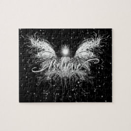 Quebra-cabeça Acredite em Fada Starlight Fantasy Black