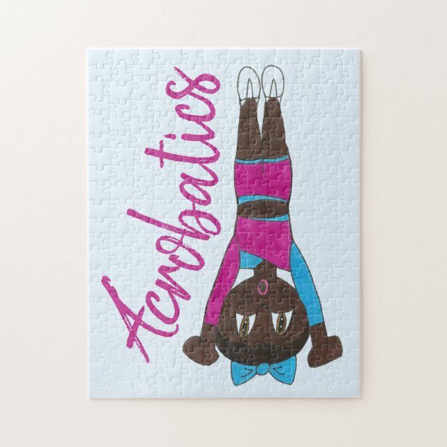 Quebra-cabeça Acro Acrobatics Dance Considerando Acrobat Tumblin (Vertical)