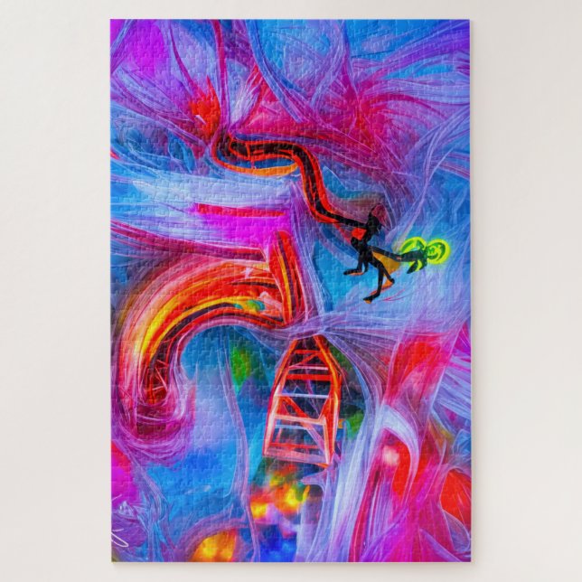 Quebra-cabeça Acrofobia (Vertical)