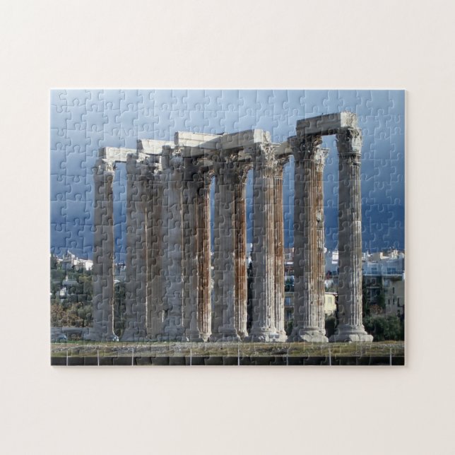 Quebra-cabeça Acrópole Atenas Grécia. (Horizontal)