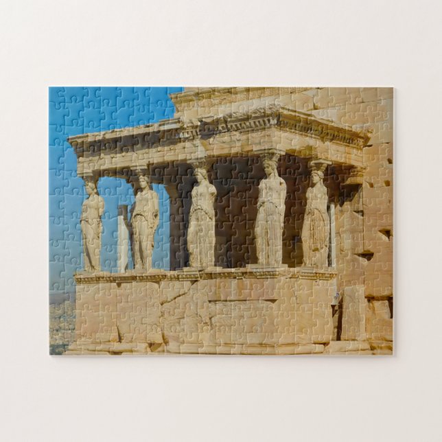 Quebra-cabeça Acrópole Atenas Grécia. (Horizontal)