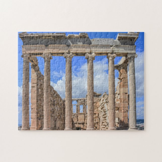 Quebra-cabeça Acrópole Atenas Grécia. (Horizontal)