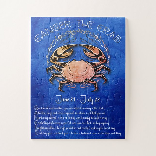 Quebra-cabeça Acrótico do cancer (Vertical)