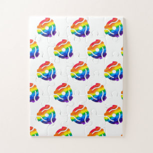 Quebra-cabeça Adaptador de registro plástico SlipperyJoe de 45 R