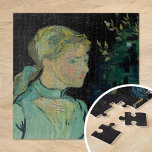 Quebra-cabeça Adeline Ravoux | Vincent van Gogh<br><div class="desc">Adeline Ravoux (1890), de Vincent van Gogh, é um retrato pungente de uma jovem, Adeline Ravoux, que foi filha do internauta onde Van Gogh ficou em Auvers-sur-Oise. A pintura apresenta o assunto com uma expressão refletida, seu cabelo auburn bem estilhaçado, e sua figura esboçada em pincéis macios, mas vibrantes. O...</div>