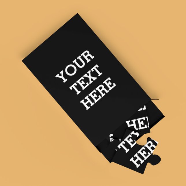 Quebra-cabeça Adicione seu próprio texto personalizado aqui pret (Criador carregado)