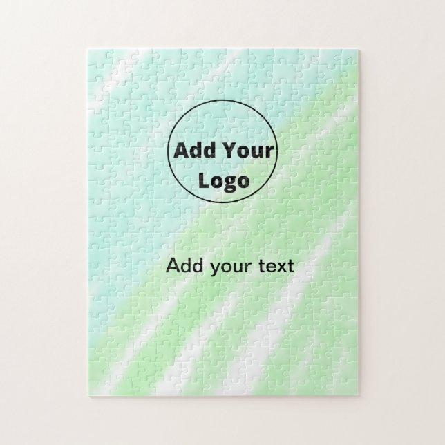 Quebra-cabeça adicione seu texto simples minimal personalizado a (Vertical)