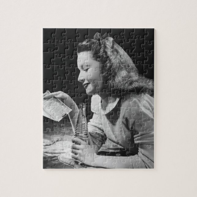 Quebra-cabeça Adolescente (Vertical)