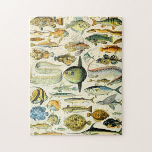 Quebra-cabeça Adolphe Millot Fish A