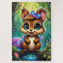 Adorable bébé écureuil