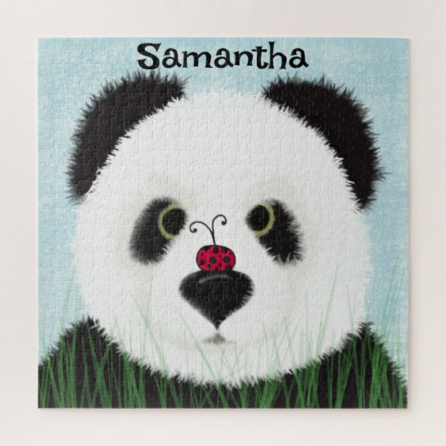 Quebra-cabeça Adorable Panda Bear (Vertical)