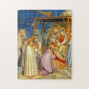 Quebra-cabeça Adoração Do Giotto Magi 1305