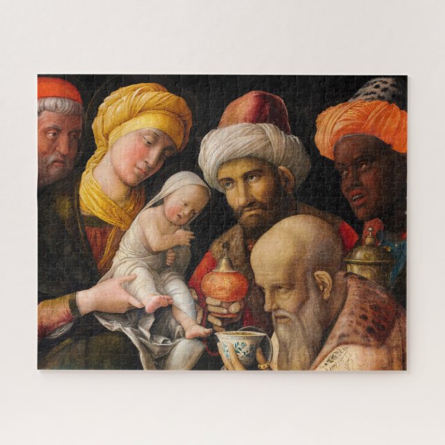 Quebra-cabeça Adoração do Magi por Andrea Mantegna (Horizontal)