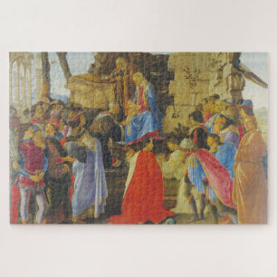 Quebra-cabeça Adoração do Magi por Sandro Botticelli 1475