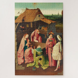 Quebra-cabeça Adoração dos Magos por Hieronymus Bosch