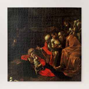 Quebra-cabeça Adoração dos Pastores (Caravaggio)