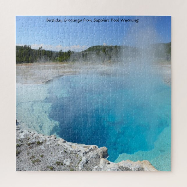 Quebra-cabeça Adoramos a Piscina do Sapphire Wyoming Jigsee Queb (Vertical)