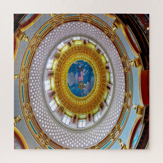 Quebra-cabeça Adoramos Des Moines Iowa. (Vertical)