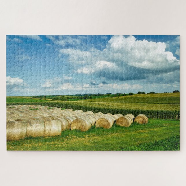 Quebra-cabeça Adoramos Fazendas em Iowa. (Horizontal)