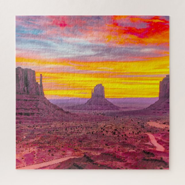 Quebra-cabeça Adoramos Monument Park Utah (Vertical)